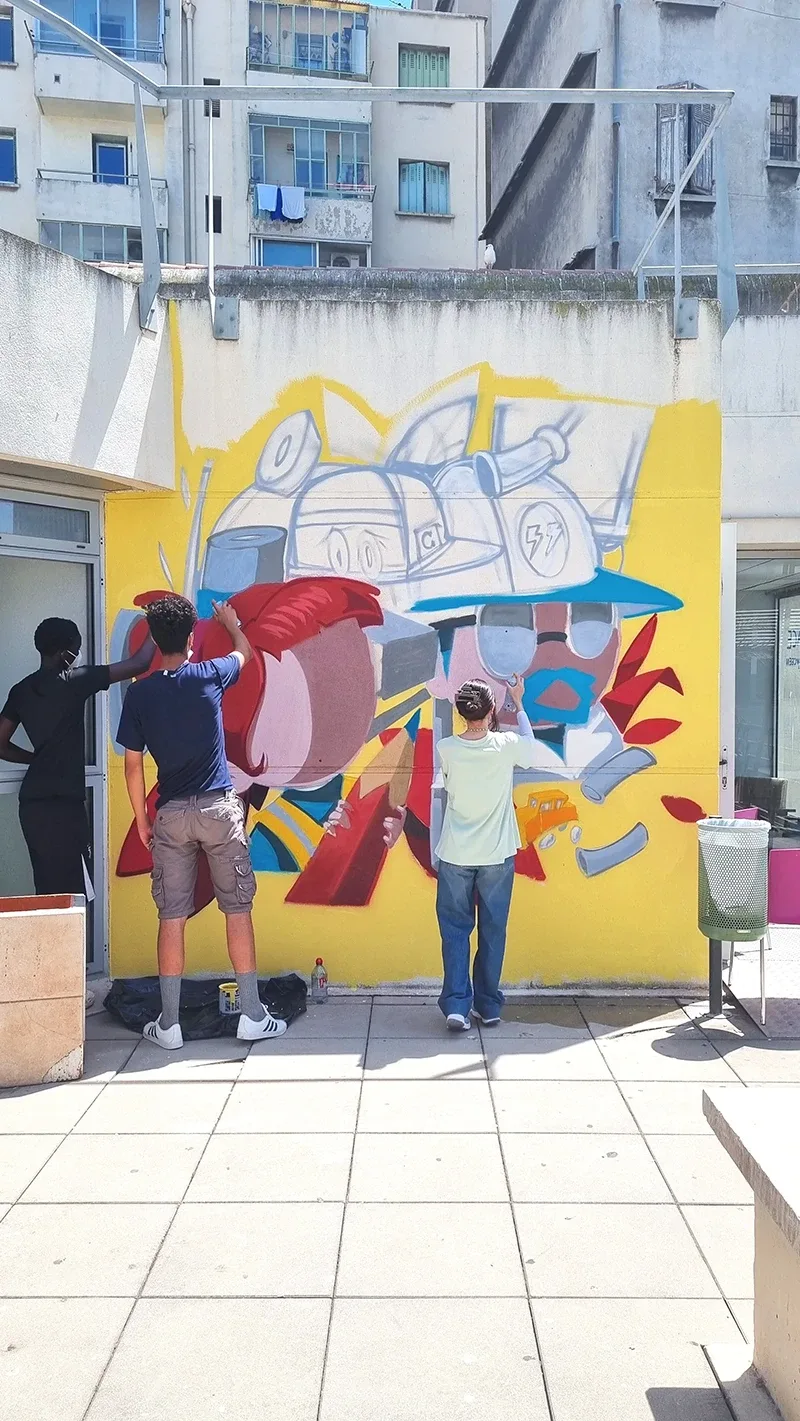 Ateliers graffiti AKA77 Marseille