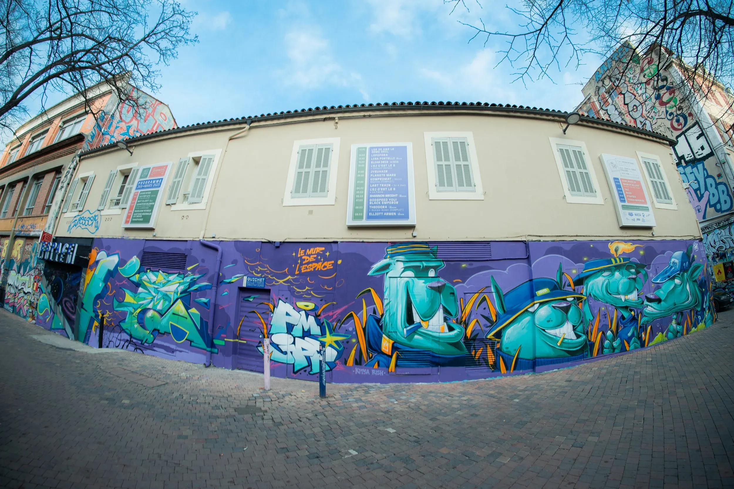 Le Mur de l'espace #02 VEGA x GAMO